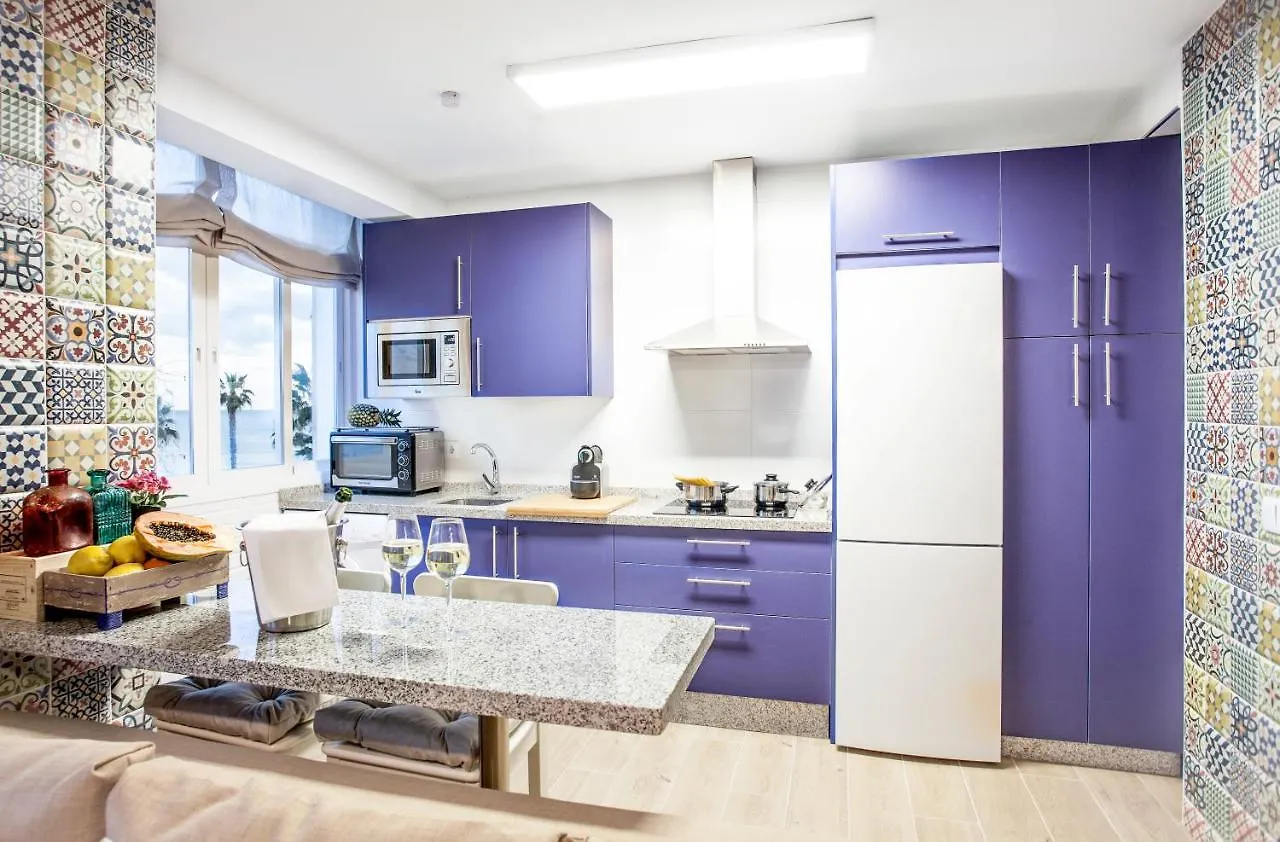 Diseno Y Confort Frente Al Mar En La Playa De Huelin Apartment Malaga 0*,